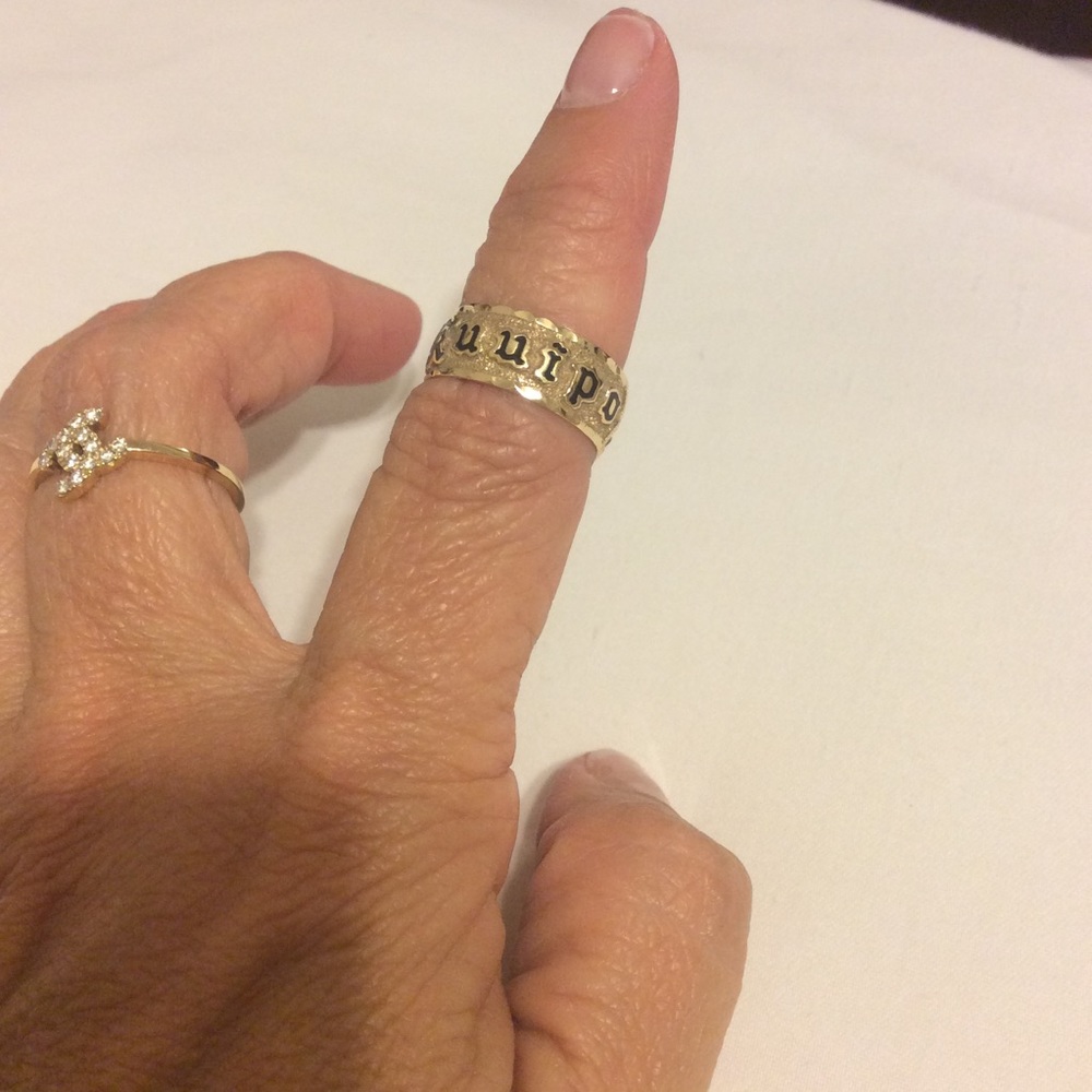 14k Hawaiian ring - Picture 1 of 3